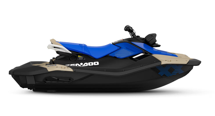 SEA DOO SPARK TRIXX 2025 3 UP - BLEU/SABLE (Capacité 495 LBS max)